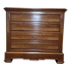 Commode Louis Philippe en noyer restaurée
