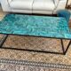 Contemporary ceramic tile table