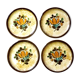 Vintage Villiroy and Boch Corfou Collection Set of 4 Dinner Plates 3802