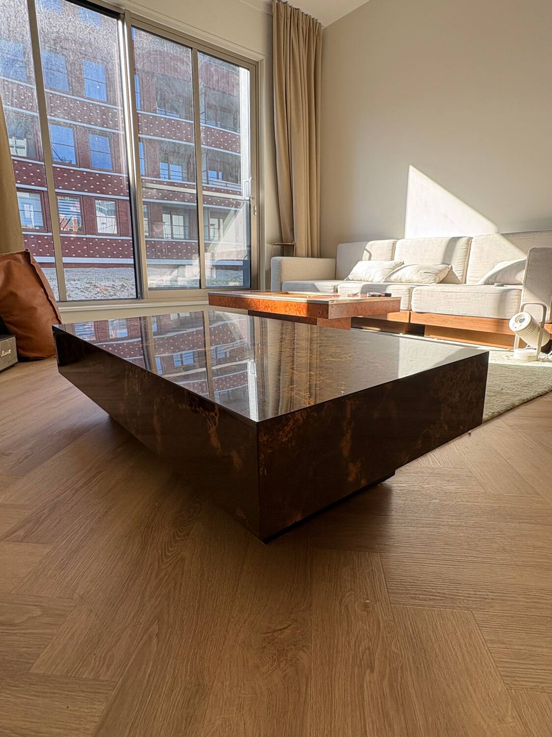 Table basse Guy Lefèvre (1933-2018) attributed to. for ROCHE BOBOIS