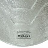 Pair of Murano glass wall lamps, 1960s vintage