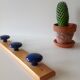 Patere vintage bleue