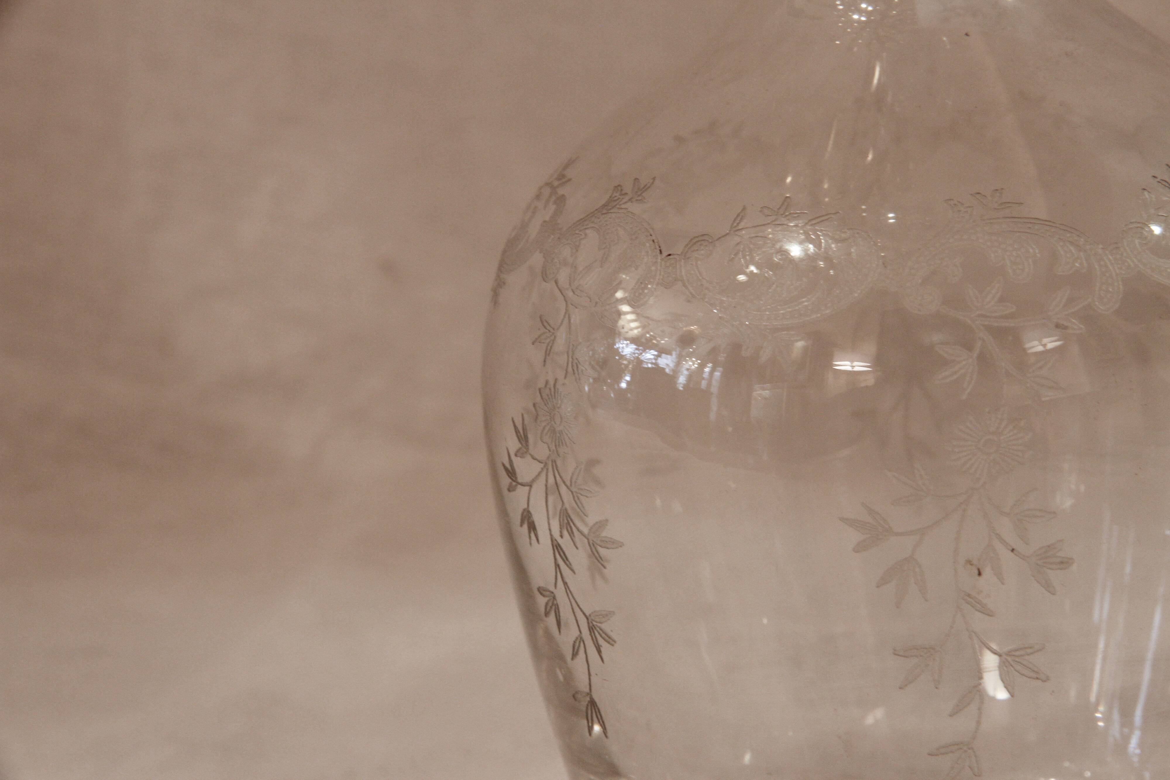 Carafe glass, 20th century