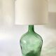 Bottle lamp, 2M braided fabric cable, lampshade