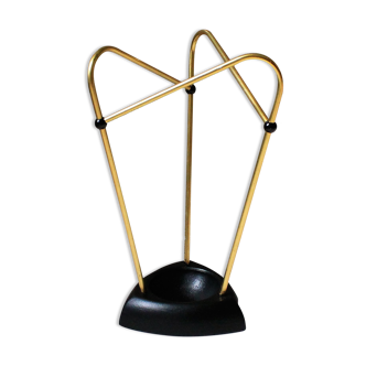 Brass umbrella carrier from the 1940s
