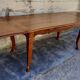 Table de ferme Louis XV en merisier 1900 pied de biche - 2m65