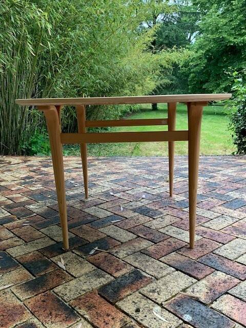 Superellipse table by Piet Hein and Bruno Mathsson Denmark 70s/80s