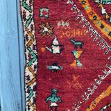 Moroccan berber wool rug 130x76cm