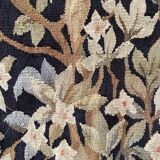 Pair of tapestries style greenery of Aubusson, twentieth century