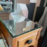 Mid-century hairdresser - triptych mirror