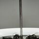 1930s Bauhaus UFO Chrome and Glass Pendant Light, Czechoslovakia