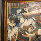 Painting Oil on Canvas Fauvism Circus Horse Dancer Circa 1960