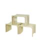Vintage Scagno stackable tables set of 3 – Giotto Stoppino for Elco