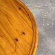 Round Pine Coffee Table, Charlotte Perriand for Les Arcs, France, 1960s