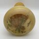 Legras Art Nouveau vase in enameled glass with flower decoration