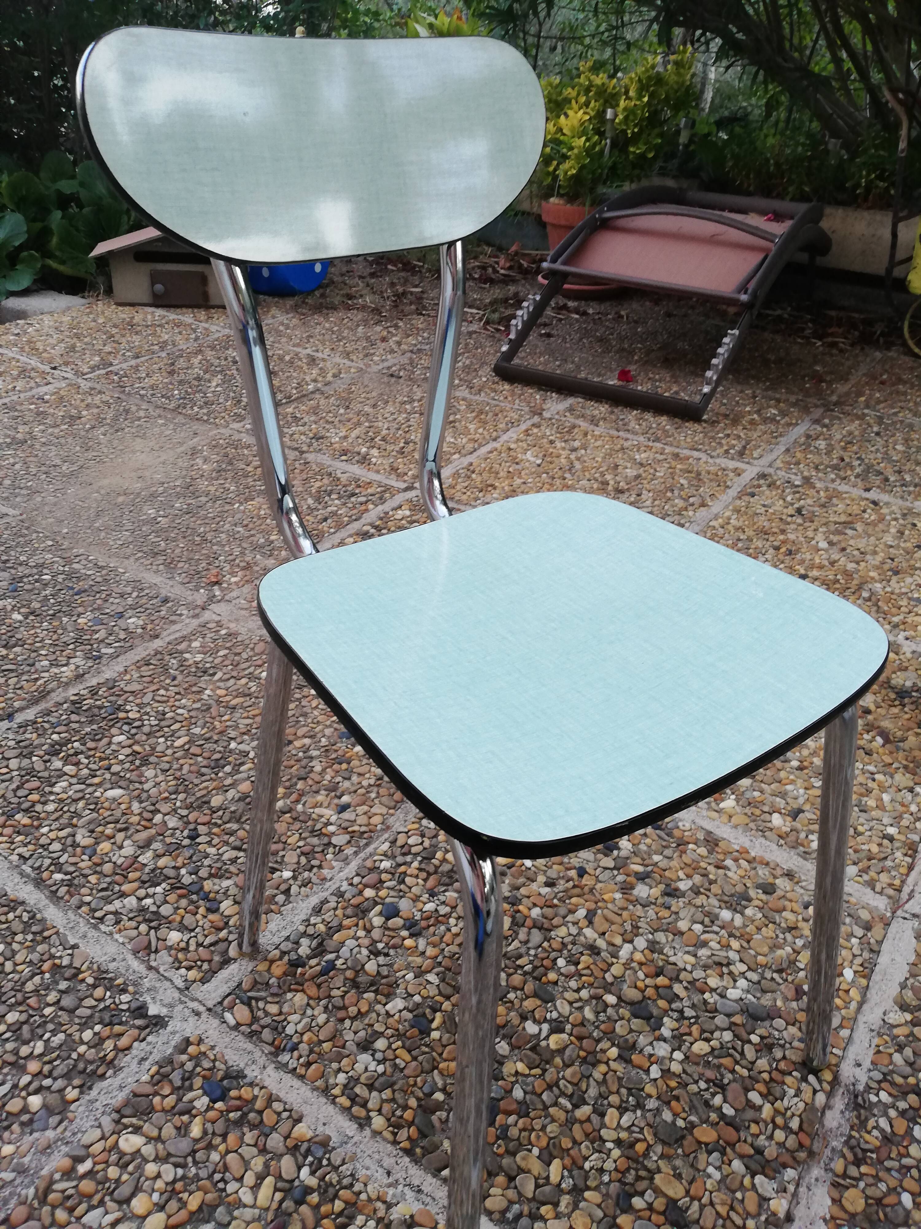 Formica chair from Tublac, 60s