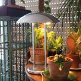 Vintage liner mushroom lamp