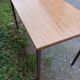 Antique table in Formica and metal