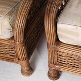 Rattan lounge