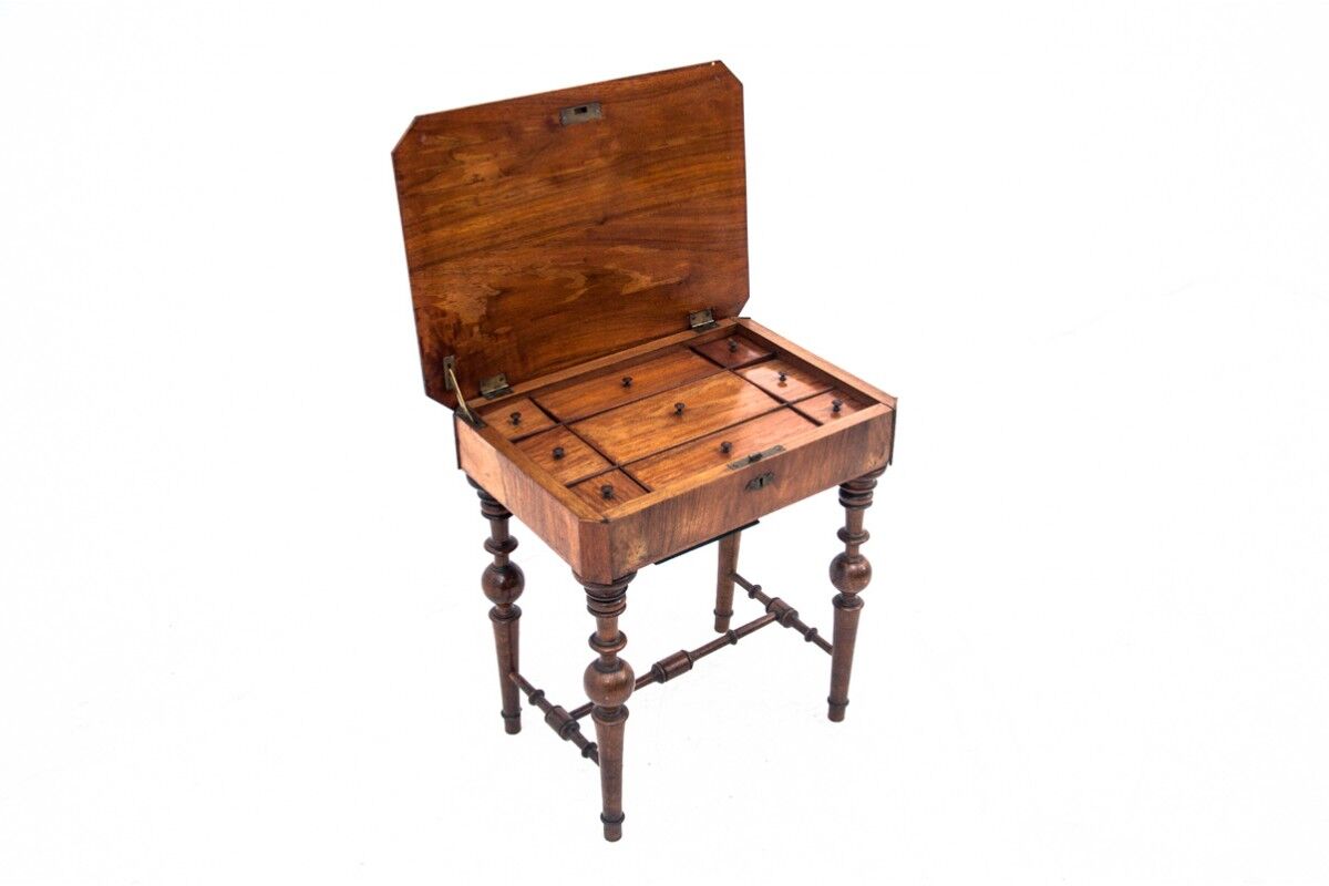 Thread table, Northern Europe, circa 1890.