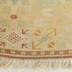 6x9 Terracotta & Cream Vintage Persian Rug, 199x290Cm