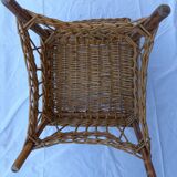 Rattan armchair for children
