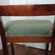 Pair of old time Chair mahogany restoration. 19th.