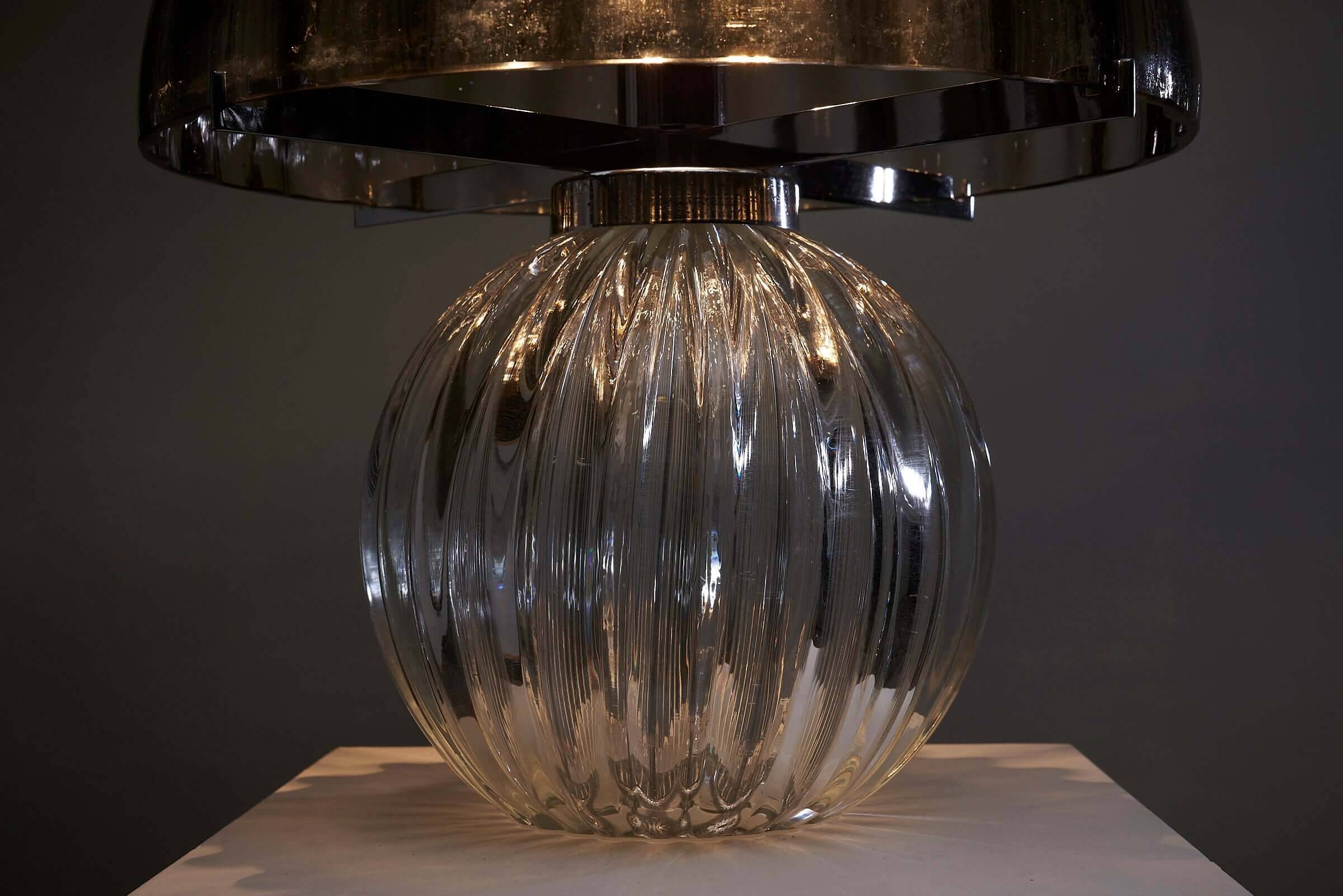 Murano glass table lamp by Salviati & Co., Italy