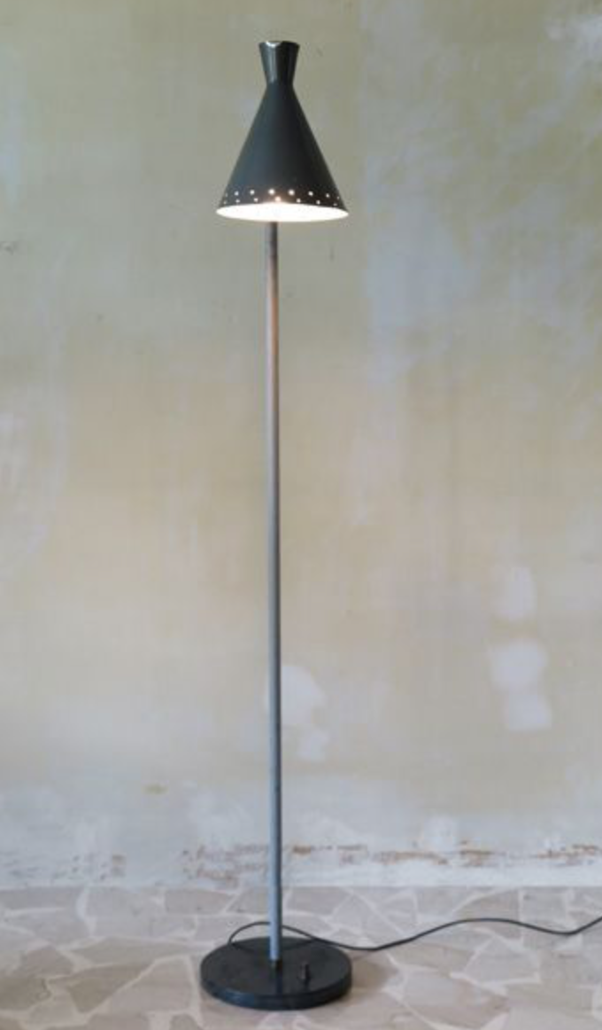 Lamppost with marble base Italy 1950s