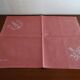 6 serviettes de table Gérardmer Vosges en coton 45 x 35