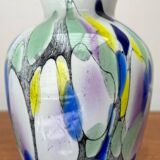 Postmodern glass vase by Hans Jürgen Richartz for the Richartz art collection, 1980s.