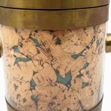 Hollywood regency golden Ice Bucket, France ca. 1970s