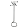 Chrome vintage coat stand / floor coat rack