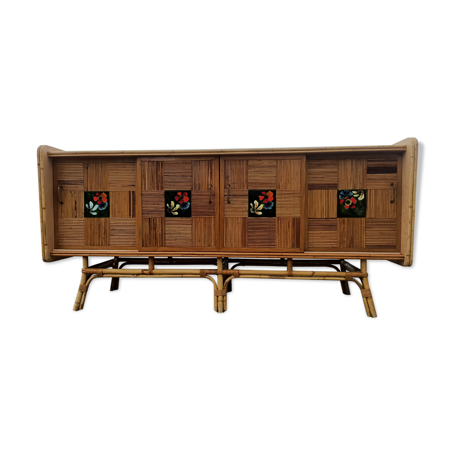 Sideboard in rattan