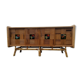 Sideboard in rattan