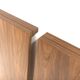 Scandinavian walnut dining table, Skaraborgs Möbelindustri, Sweden, 1960