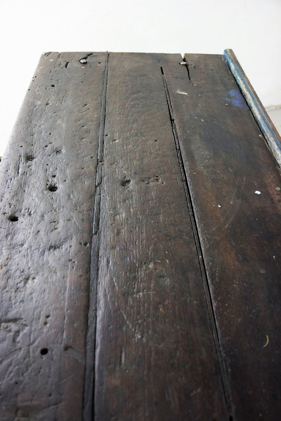 Industrial workbench in oak