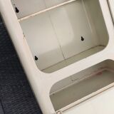 Vintage sheet metal medicine cabinet