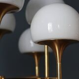 Vintage designer pendant light Gaetano Sciolari 1970