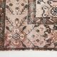 Tapis Vintage en laine classique à bordure marron rose, 5x9 nuances, 168x268Cm