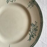 Plate on pedestal Saint-Amand