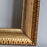 Old gilded wooden frame