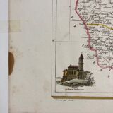 Carte ancienne de la Creuse
