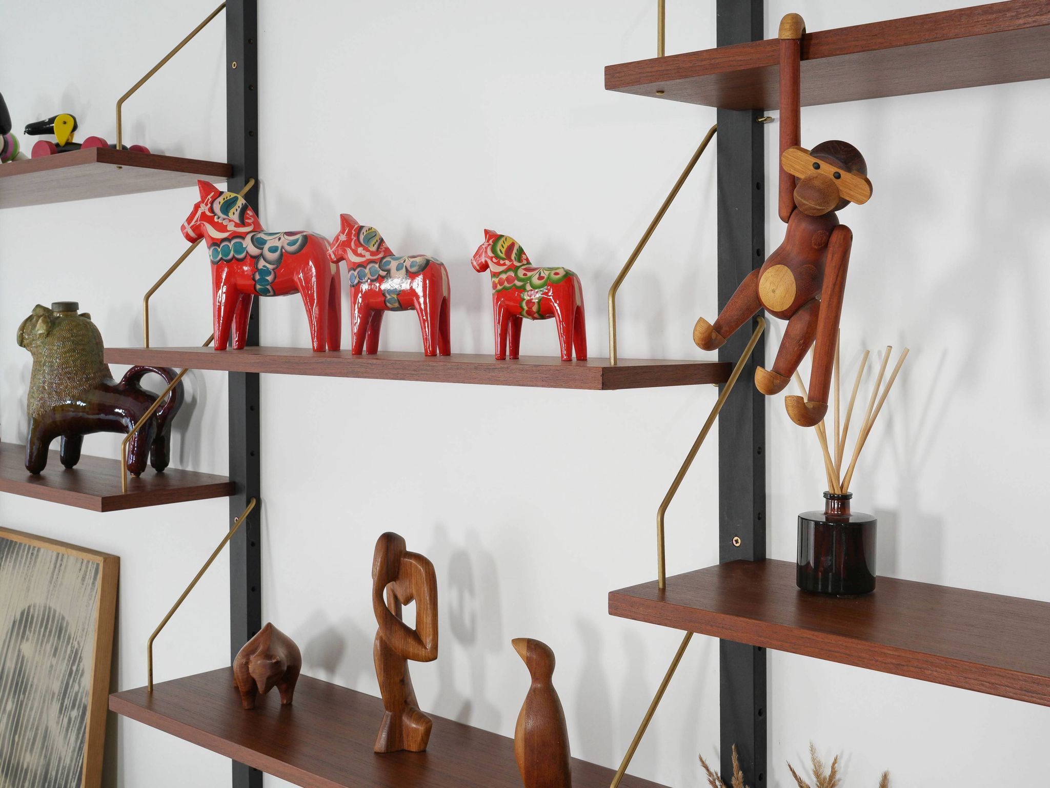 PS System Modular Shelving – Teak Veneer, Danish Design, 1970s