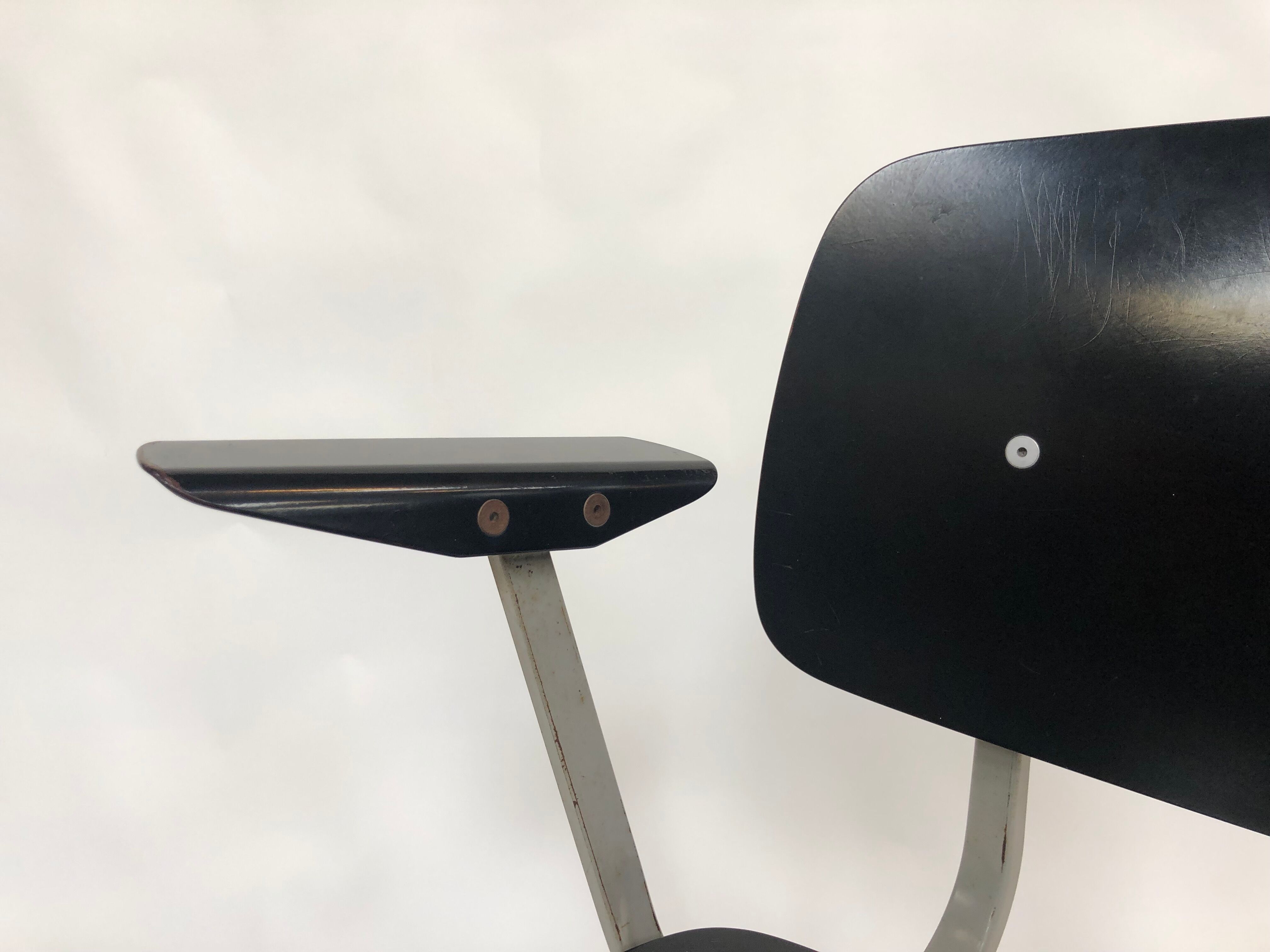 Set of 4 Revolt chairs by Friso Kramer