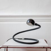 Black Hebi lamp by Isao Hosoe for Valenti, large version, 1970s.