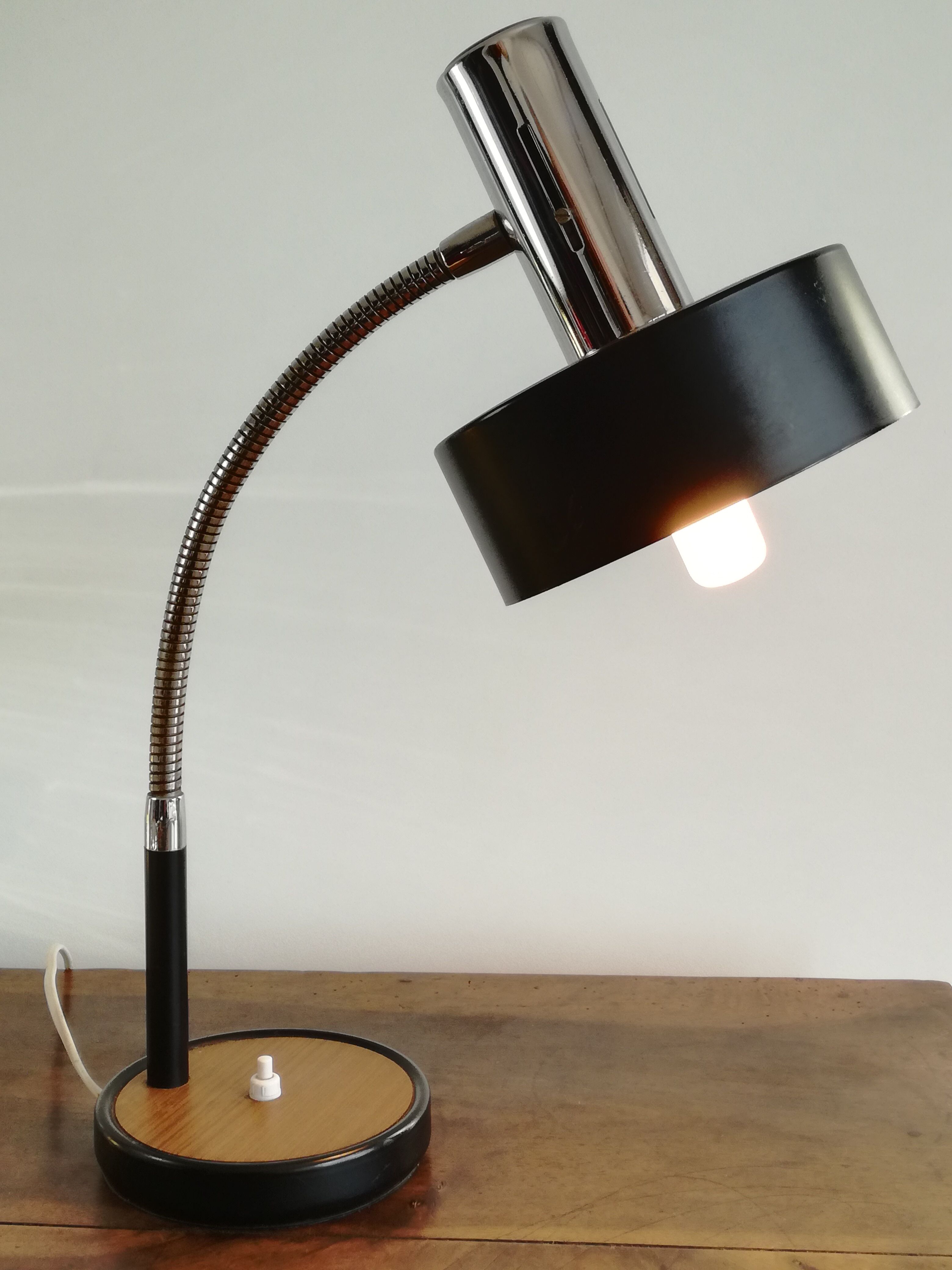Vintage desk lamp, made in Italy 1960