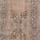 Vintage Turkish Oushak Rug Handwoven 67x692 cm