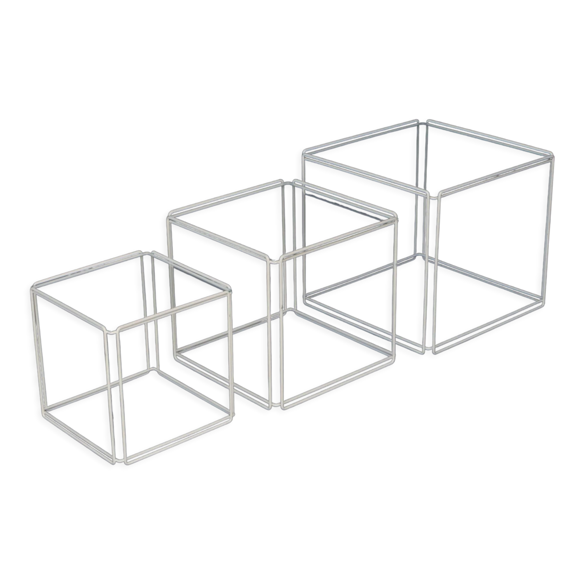 Vintage Isocele Nesting Tables by Max Sauze 1970s