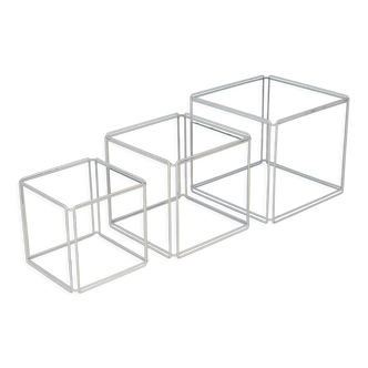 Vintage Isocele Nesting Tables by Max Sauze 1970s